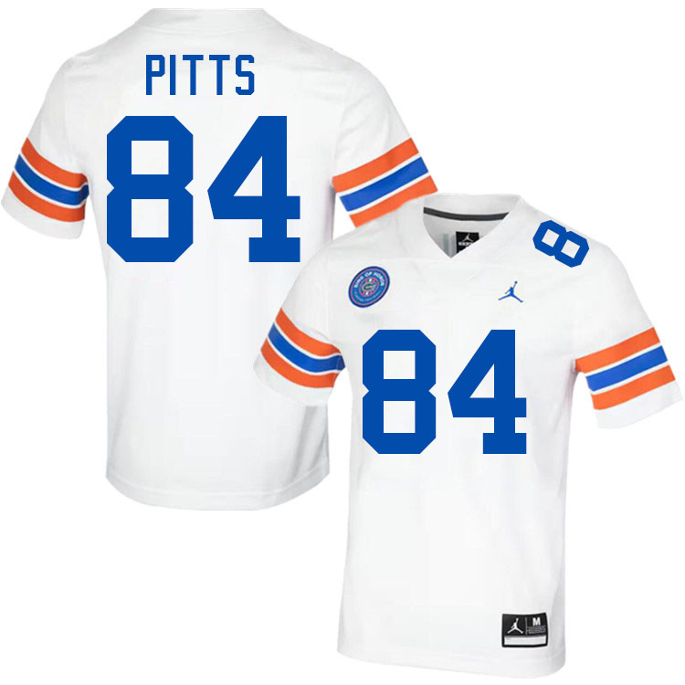 Kyle Pitts Florida Jersey,Florida Gators #84 Kyle Pitts Jersey Youth Uniforms-Throwback White